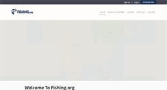 Desktop Screenshot of fishing.org