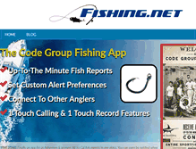 Tablet Screenshot of fishing.net